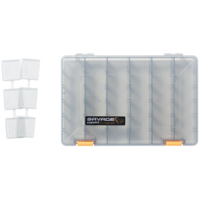 Organizer Savage Gear Lurebox 5A Smoke 27.5x18x4.5cm
