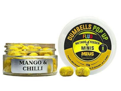 Dumbells Meus Fluo Pop Up Minis 8mm - Mango&Chilli
