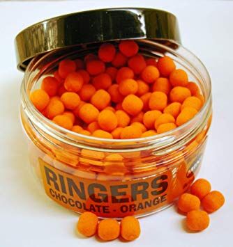 Dumbells Ringers 4,5mm Mini Wafters Orange - Chocolate
