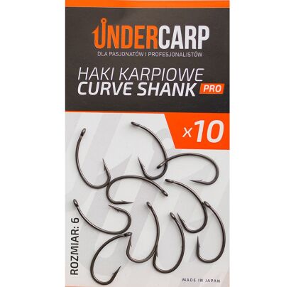 Haki Karpiowe Curve Shank PRO 6
