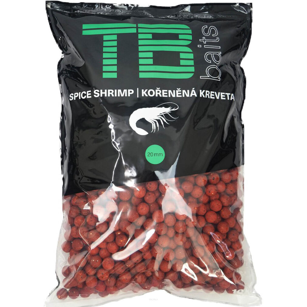 Kulki TB Baits Spice Shrimp 10kg 20mm