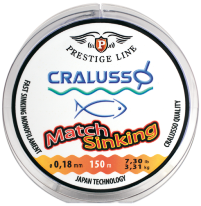 Cralusso QSP Match Sinking 0.18mm 150m żyłka