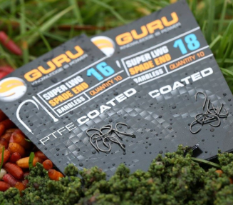 Haczyki Guru Super LWG Spade End Barbless - 14 - 4