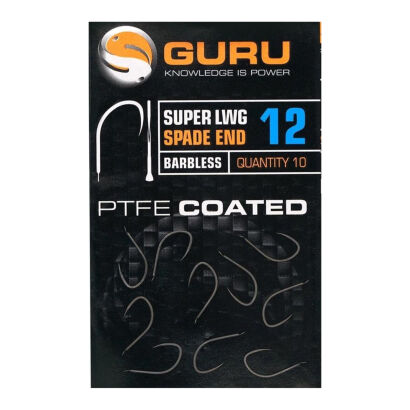 Haczyki Guru Super LWG Spade End Barbless - 14