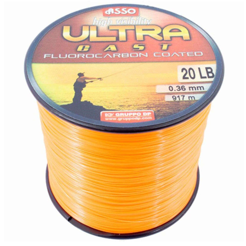 Żyłka Asso Ultra Cast Spool Orange-22 Solid 0,30mm 1000m