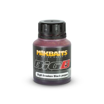 Dip MikBaits BiG ultra dip 125ml - BigB Brzoskwinia-Czarny Pieprz