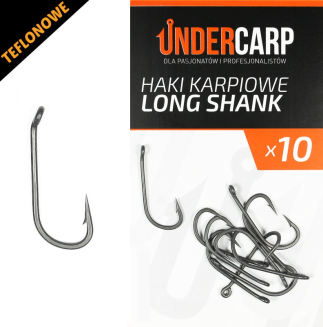 Teflonowe haki karpiowe LONG SHANK 6 - 2