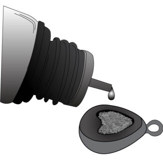 Ciężarek Feeder Bait Drop Bomb Feeder 20g - 2