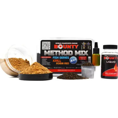Zestaw Bounty Method Mix 4in1 Krill / Robin Red