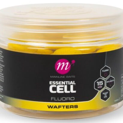 Kulki Mainline Essential Cell Fluoro Wafters 13mm Yellow