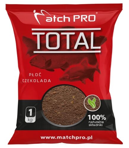 Zanęta Match Pro Total 1kg - Płoć Czekolada