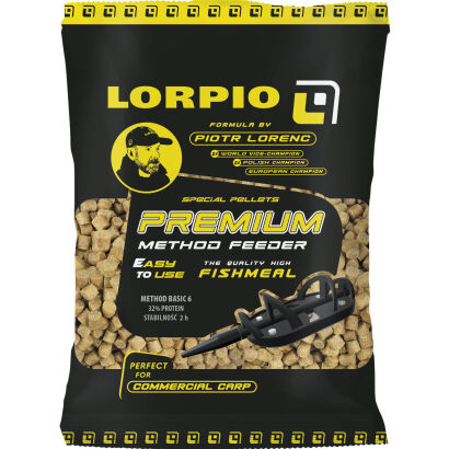 Pellet Lorpio Method Basic 2mm 700g