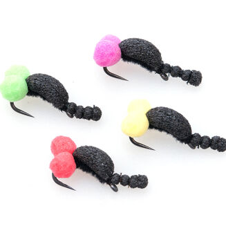 Haczyki Z Przynętą Sztuczną ESP Zig Bug Damsel Nymph Barbless 10 - 2