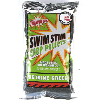 Pellet Dynamite Baits Swim Stim Betaine Green 8mm 900g
