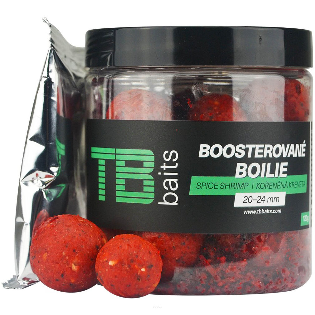 Kulki TB Baits Boosted Spice Shrimp 120g 20-24mm