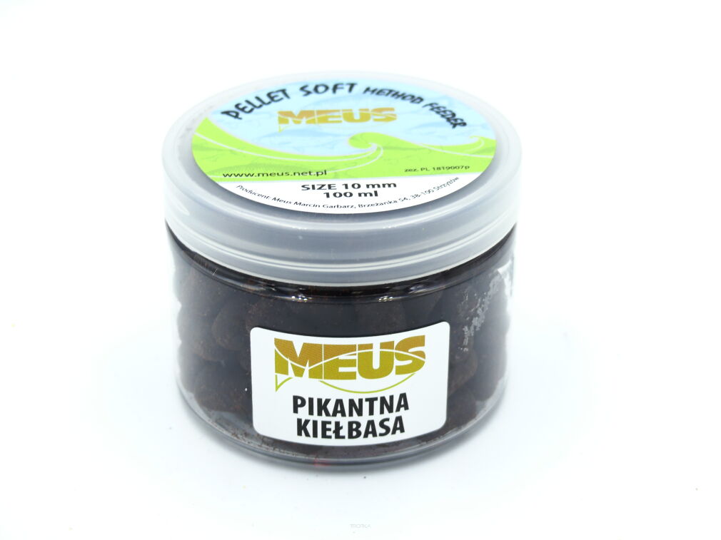 Miękki Pellet Soft Pellet Meus Method Feeder 10mm - Pikantna Kiełbasa