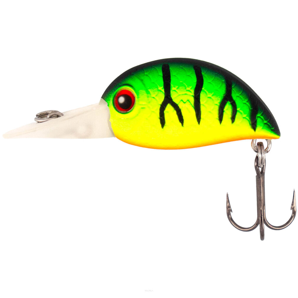 Wobler Mikado Shimmy Dr 30mm/ 3.3g/ Fire Tiger Pływający