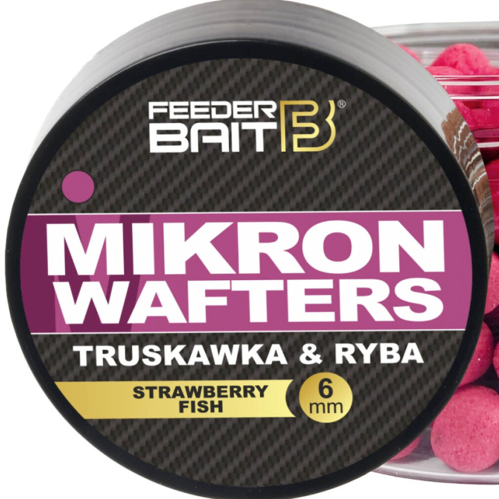 Mikron Wafters Feeder Bait Truskawka & Ryba