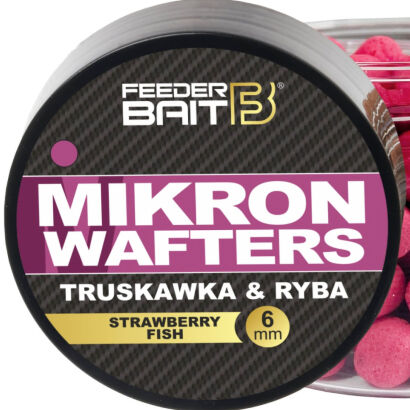 Mikron Wafters Feeder Bait Truskawka & Ryba