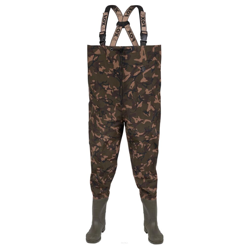 Wodery Fox Lightweight Camo Waders Size 43