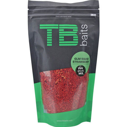 Stick Mix TB Baits PVA GLM Squid Strawberry - 200g