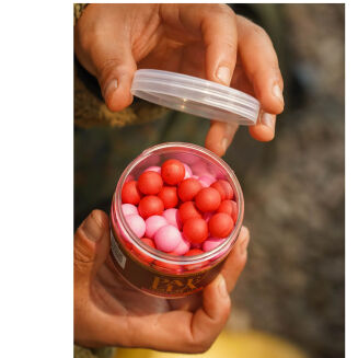 Kulki One More Cast Paella Boosted Fluoro Pop Up Red & Pink 14mm - 3