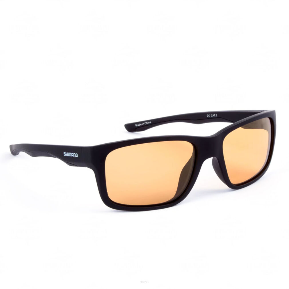 Okulary Polaryzacyjne Shimano Aspire Matte Black & Yellow