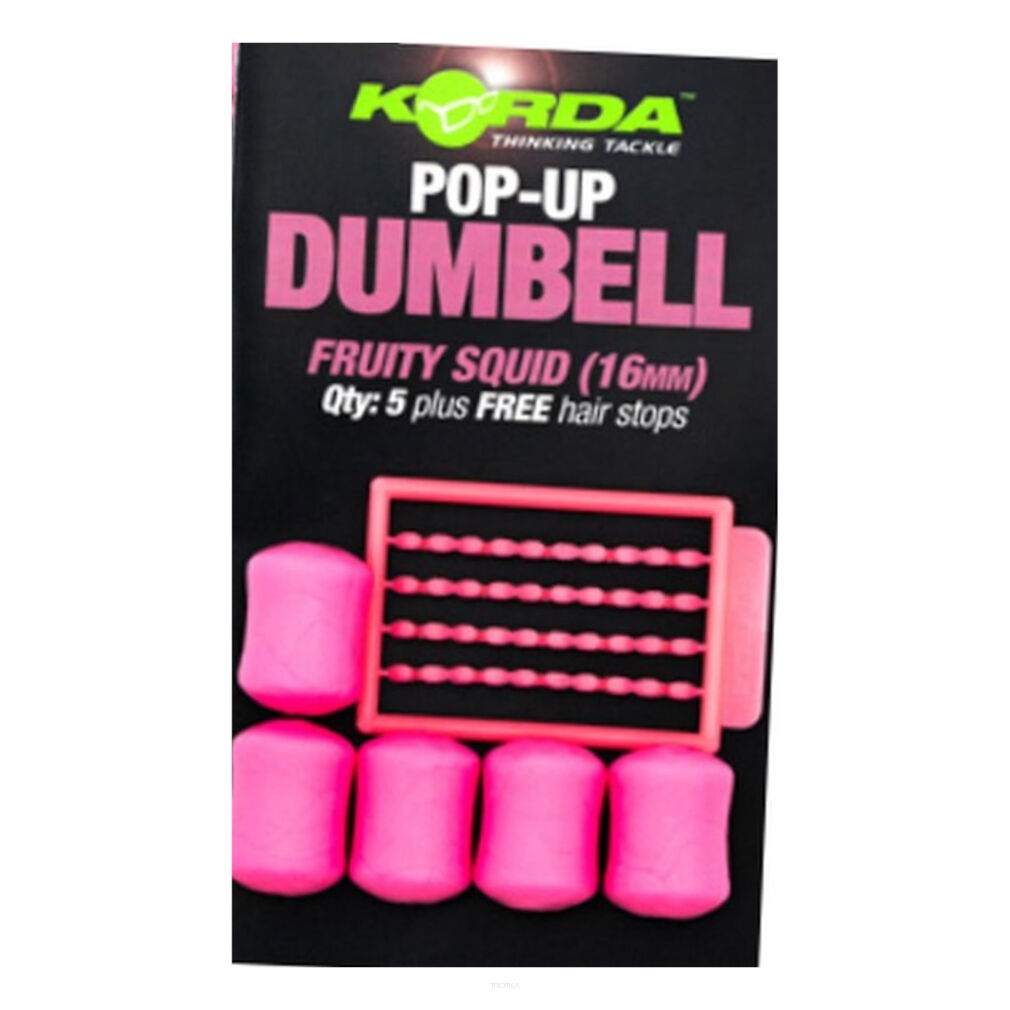 Sztuczne Dumbellsy Korda Pop Up Dumbell Fruity Squid 16mm