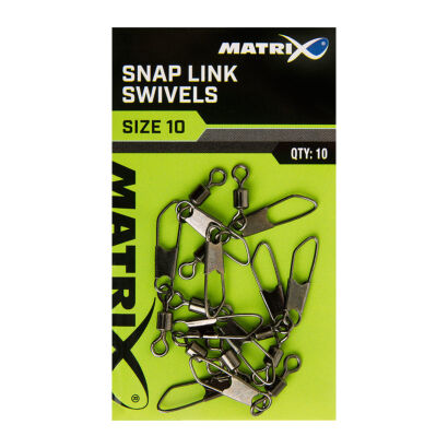 Agrafka Z Krętlikiem Matrix Snap Link Swivels - 14