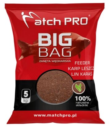 Zanęta Match Pro Big Bag 5kg - Feeder Karp&Leszcz&Lin