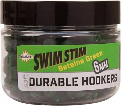 Pellet Dynamite Baits Swim Stim Durable Hookers Green Betaine 6mm