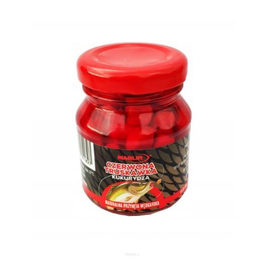 Kukurydza Marlin Czerwona Truskawka Słoik - 80g