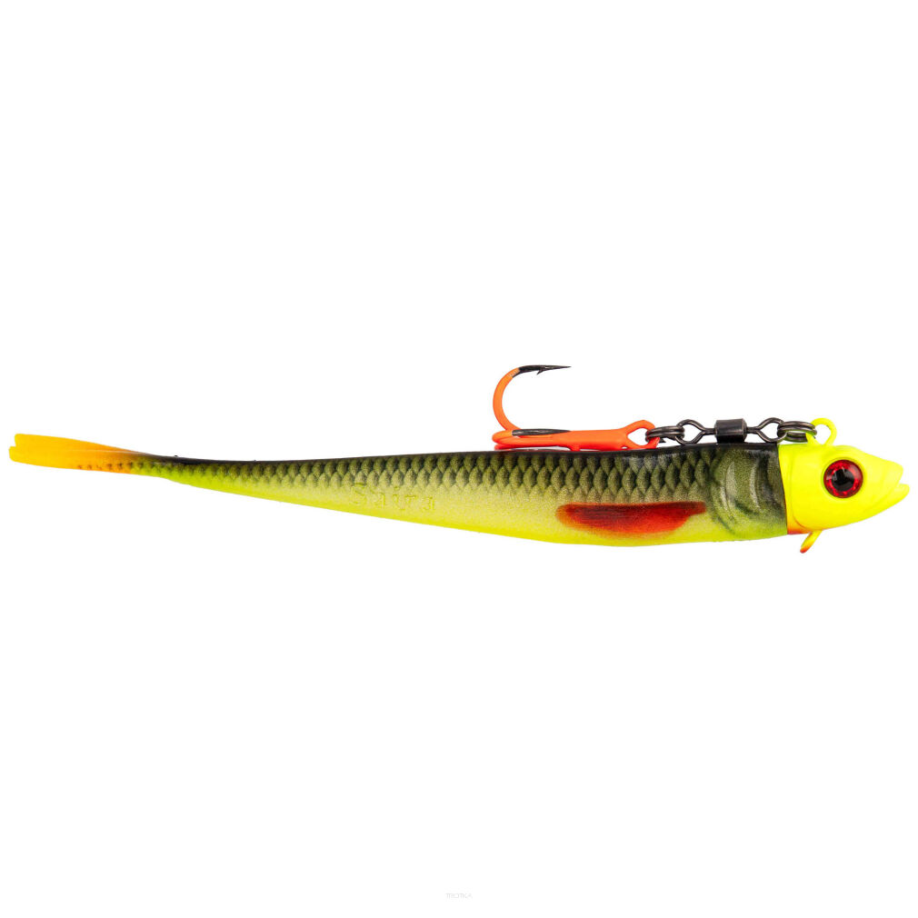 Guma Mikado Saira Z Główką Vertical 20cm / 30g / Limited Fluo