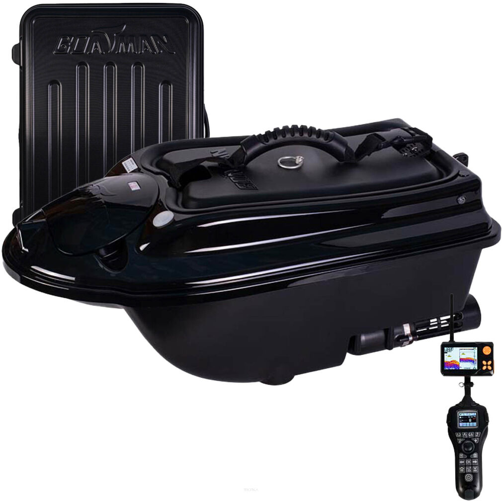 Łódka Zanętowa Boatman Actor Plus Pro Echosonda + GPS + Pokrowiec Hardcase
