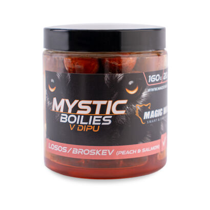 Kulki Hakowe w dipie Magic Wolf 20mm MYSTIC  - Łosoś Brzoskwinia