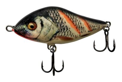 Salmo Wobler Slider 5cm UV Wounded Real Grey Shiner Sinking