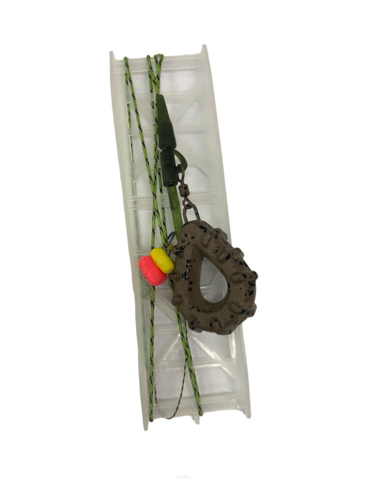 FL Zestaw Karpiowy Grippa leadcore przypon ciężarek 100g r.4