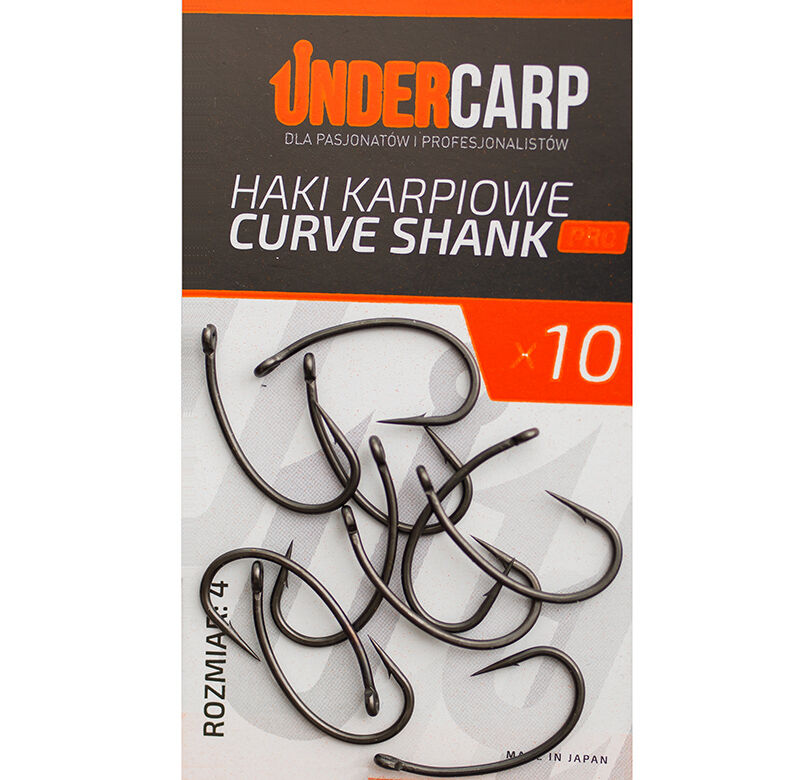 Haki Karpiowe Curve Shank PRO 4