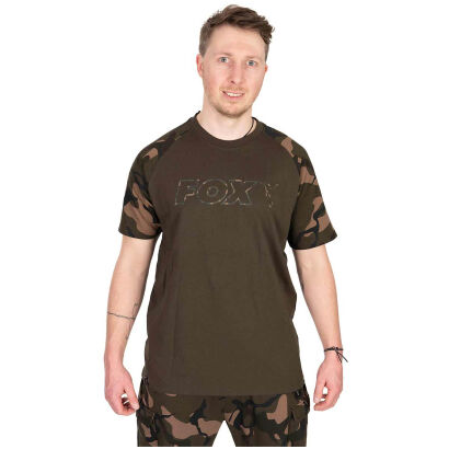 Koszulka Fox Khaki/Camo Outline T - L