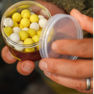 Kulki One More Cast Paella Boosted Fluoro Pop Up White & Yellow 14mm - 3