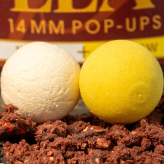 Kulki One More Cast Paella Boosted Fluoro Pop Up White & Yellow 14mm - 4