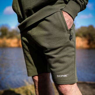 Spodnie Sonik Fleece Shorts Green - L - 2
