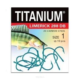 Haczyki Robinson Titanium - Limerick 288DB - roz. 1/002-P-288DB-1/0