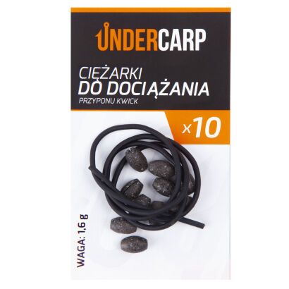 Ciężarki Under Carp do dociążania przyponu Kwick 1,6 g