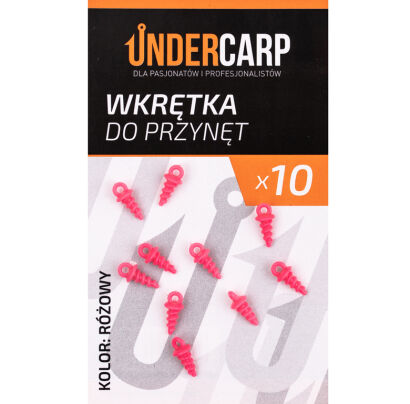 Wkrętka do przynęt - różowa