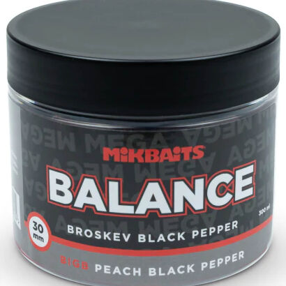 Kulki Mikbaits Mega Balance BigB Peach Pepper 30mm 300ml