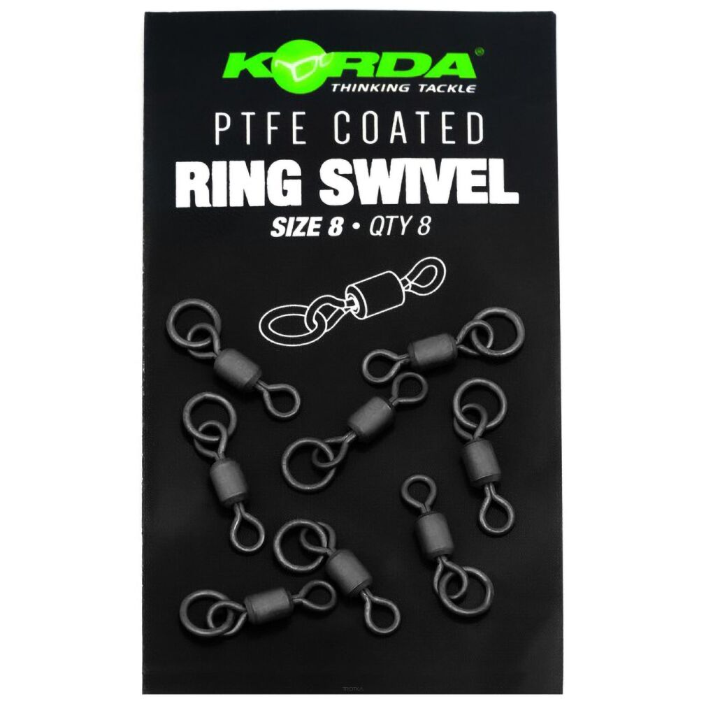 Krętliki Korda PTFE Ring Swivel - 8