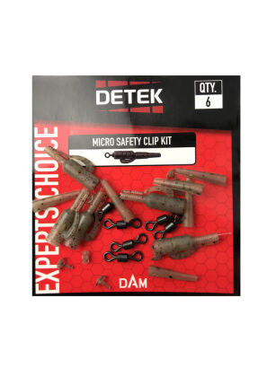 Dam Detek micro safety clip kit 6pcs