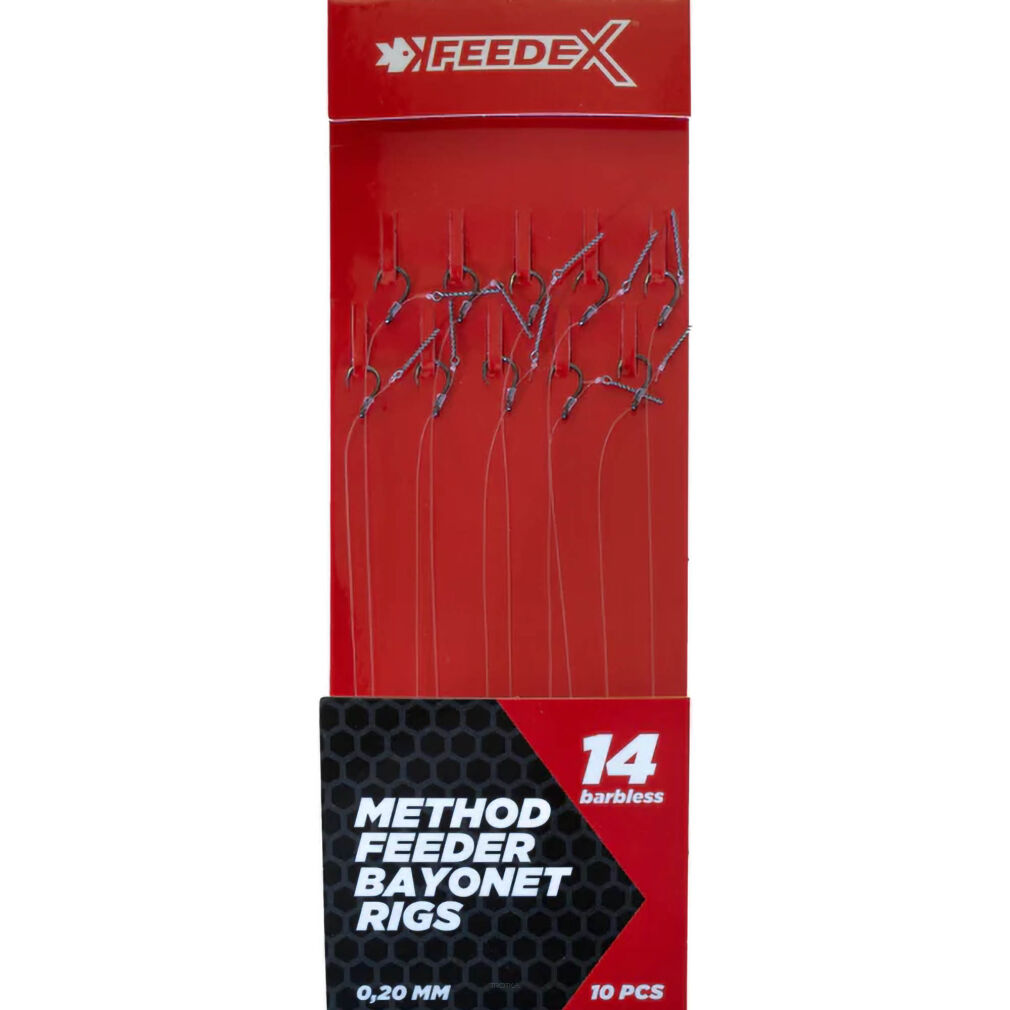 Przypony Feedex Method Feeder Bayonet Rigs Barbles - 14