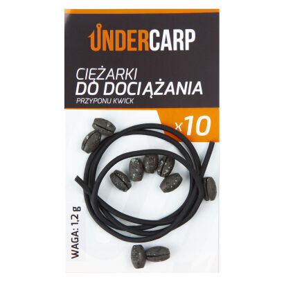 Ciężarki Under Carp do dociążania przyponu Kwick 1,2 g